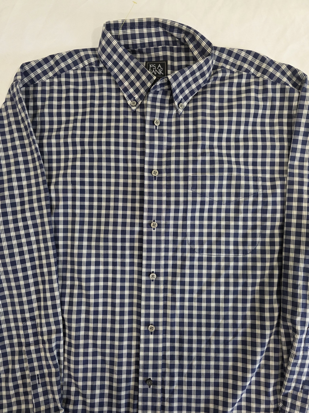Jos.A.Bank Traveler All Occasions Cotton Collection Shirt Men Size L - Picture 5 of 9